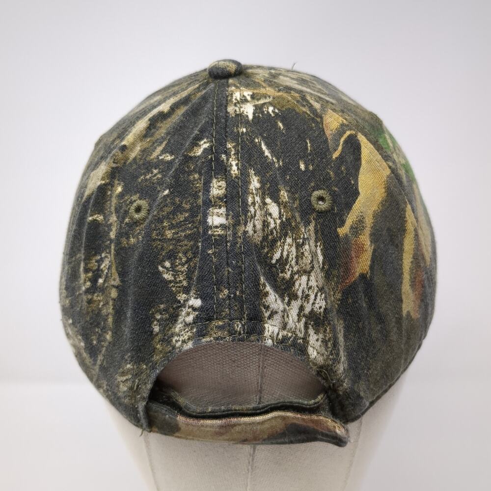 American Flag Patch Strapback Hat Multicolor One … - image 6